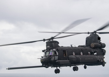 160th SOAR conducts a morale flight for service members stationed in Diego Garcia