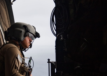 160th SOAR conducts a morale flight for service members stationed in Diego Garcia