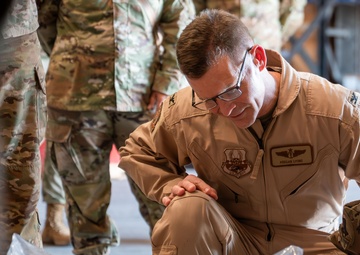 AFCENT surgeon general hosts symposium, tours facilities