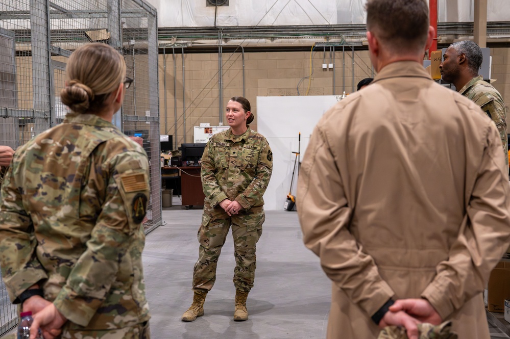 AFCENT surgeon general hosts symposium, tours facilities