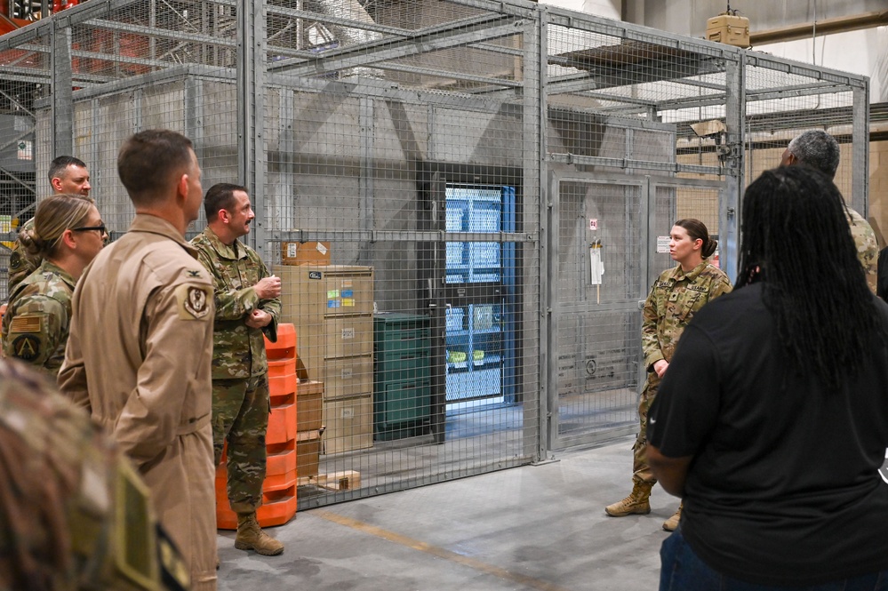 AFCENT surgeon general hosts symposium, tours facilities