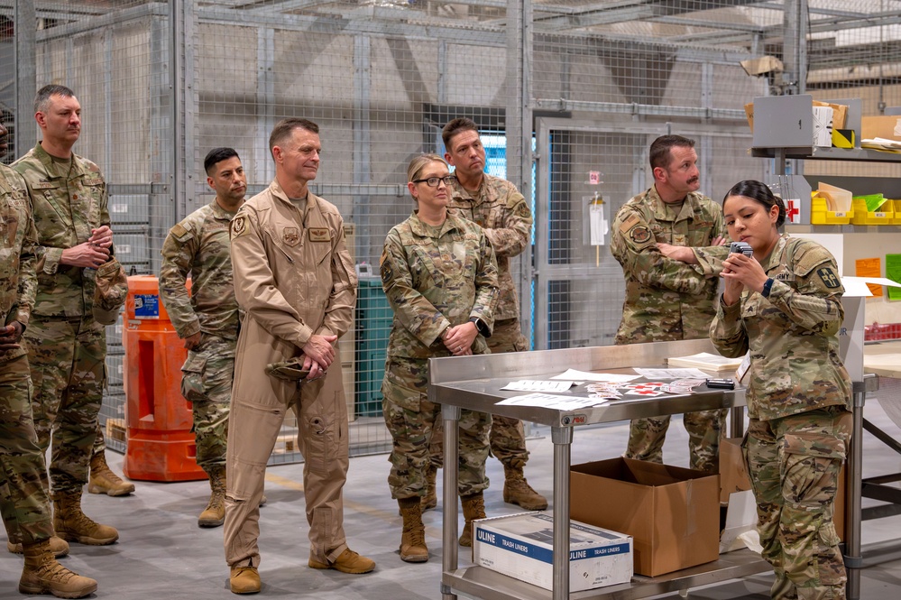 AFCENT surgeon general hosts symposium, tours facilities