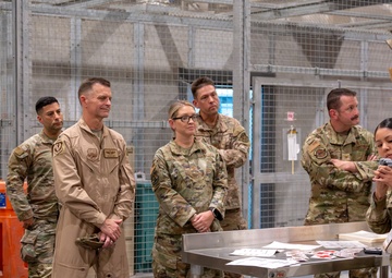 AFCENT surgeon general hosts symposium, tours facilities