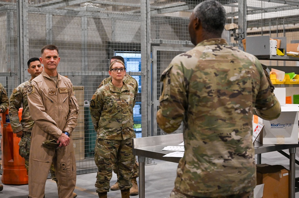 AFCENT surgeon general hosts symposium, tours facilities