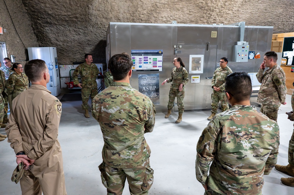 AFCENT surgeon general hosts symposium, tours facilities