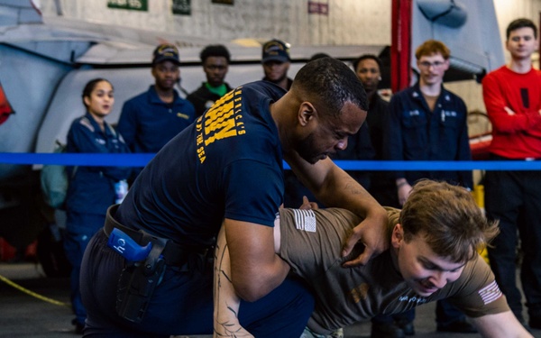 USS Gerald R. Ford (CVN 78) Security Drill