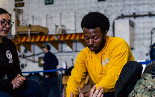 USS Gerald R. Ford (CVN 78) Security Drill