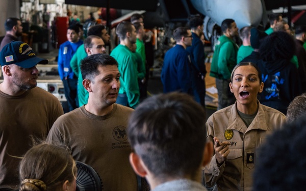 USS Gerald R. Ford (CVN 78) Security Drill