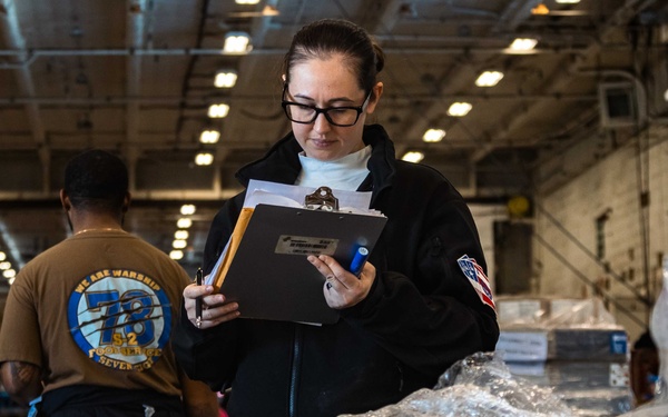USS Gerald R. Ford (CVN 78) Replenishment-at-Sea