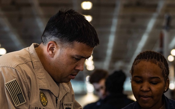 USS Gerald R. Ford (CVN 78) Replenishment-at-Sea