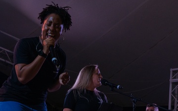 AFCENT Band cycles out with their last performance