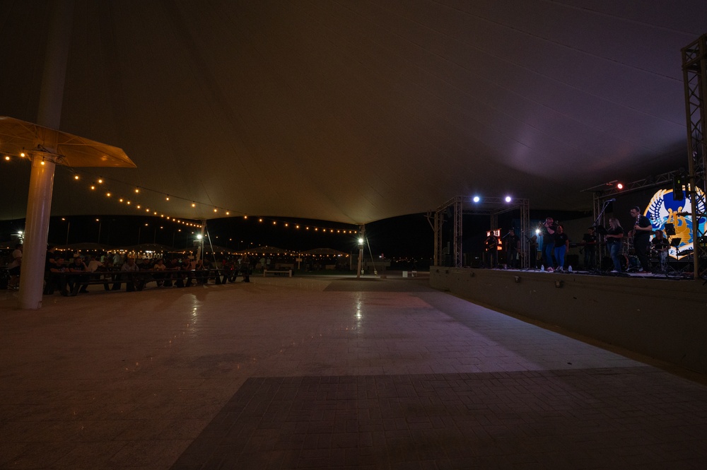 AFCENT Band cycles out with their last performance