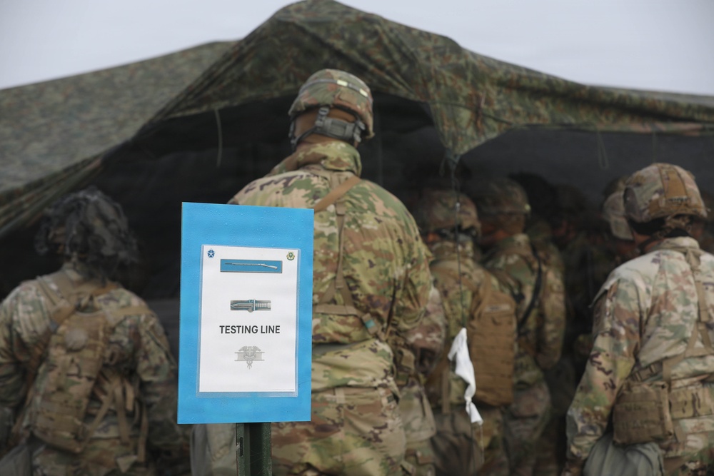 Soldiers sharpening skills for E3B