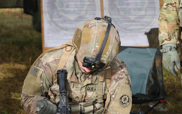 Soldiers sharpening skills for E3B