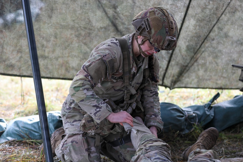 Soldiers sharpening skills for E3B