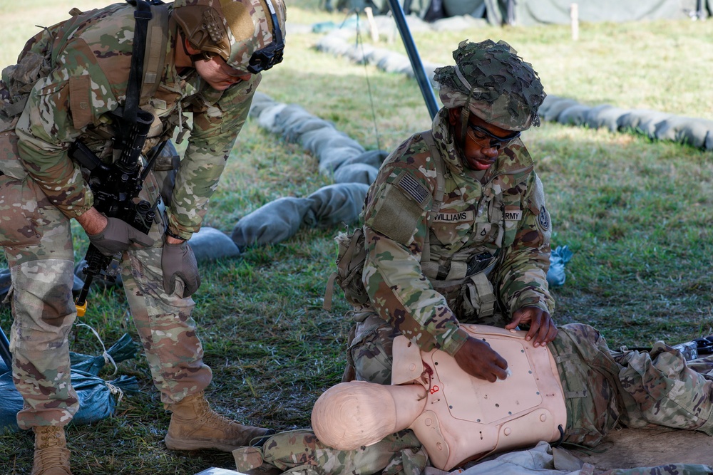 2nd Cavalry Regiment Train-Up Event for E3B Competition