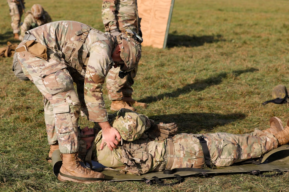 2nd Cavalry Regiment Train-Up Event for E3B Competition