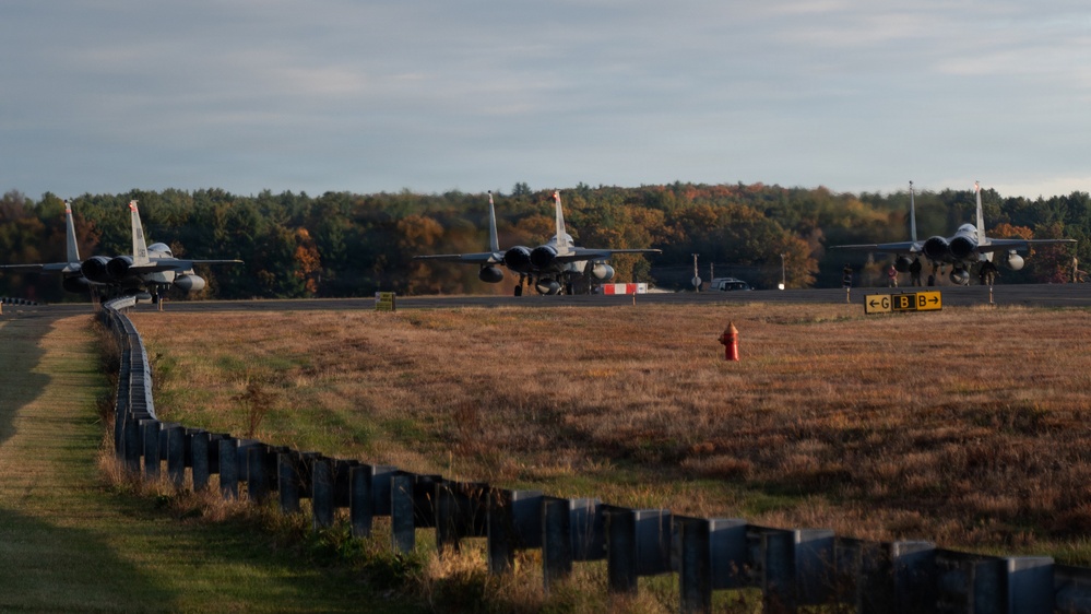 A tearful farewell to the last trio of Eagles at the 104th Fighter Wing