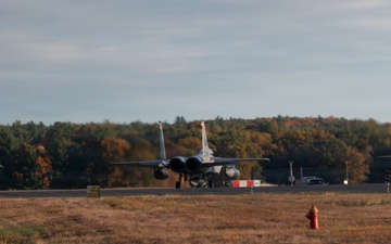 A tearful farewell to the last trio of Eagles at the 104th Fighter Wing