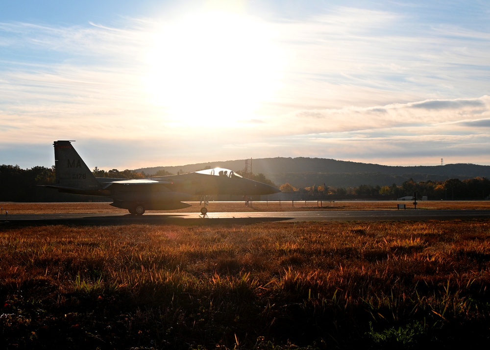 A tearful farewell to the last trio of Eagles at the 104th Fighter Wing