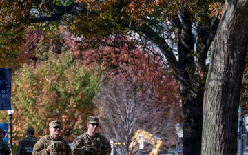 W.Va. National Guard patrol Dupont Circle in Washington D.C.
