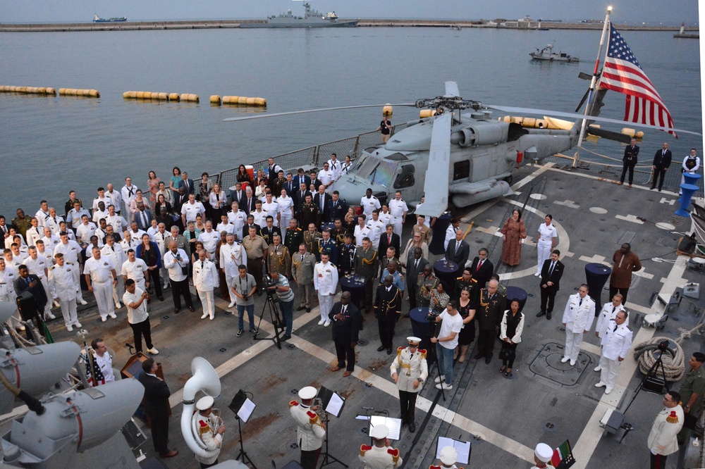 USS Roosevelt (DDG 80) Hosts a Reception in Algiers, Algeria