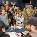 Hershey Bears visit Pennsylvania National Guard members