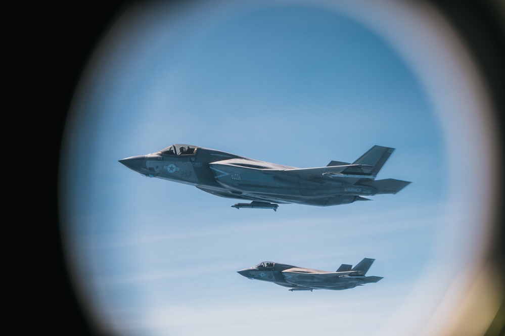 F-35s over SOUTHCOM AOR