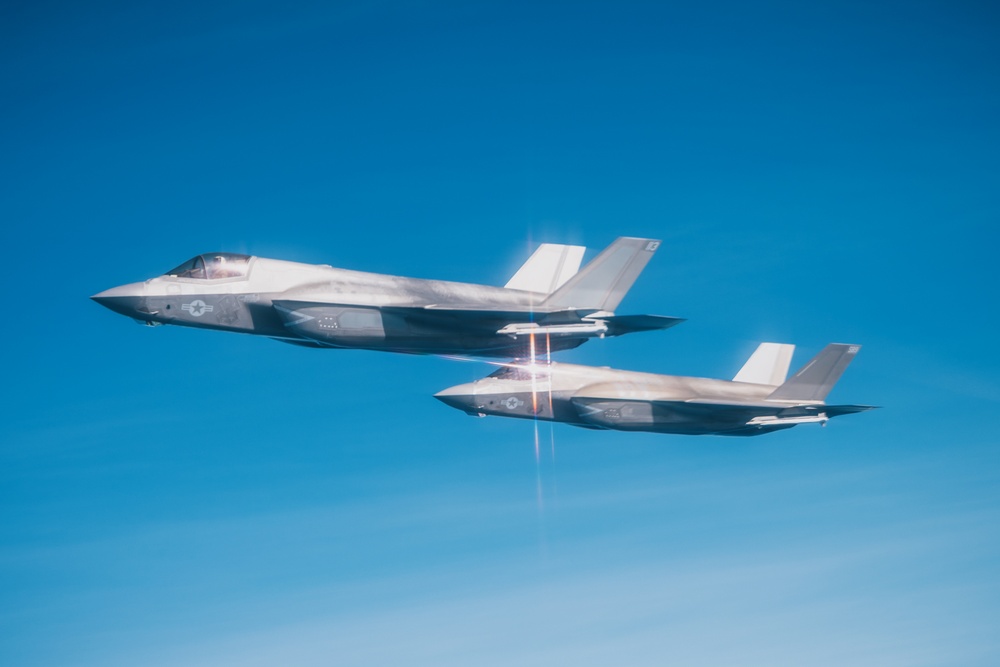 F-35s over SOUTHCOM AOR