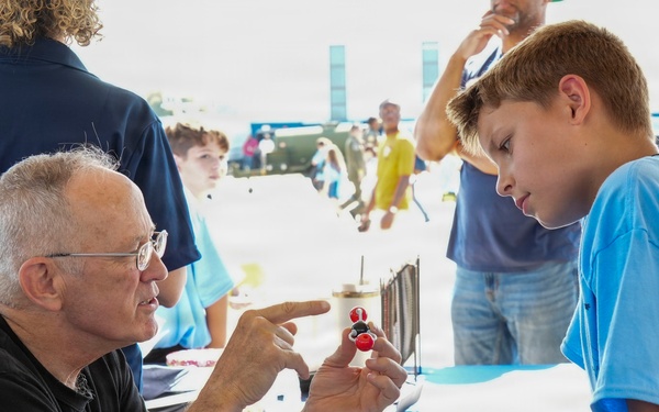 Navy and Marine Corps Force Health Protection Command and Navy Environmental and Preventive Medicine Unit TWO Staff Engage Future Innovators at Naval Air Station Oceana Airshow Science, Technology, Engineering, and Mathematics Event