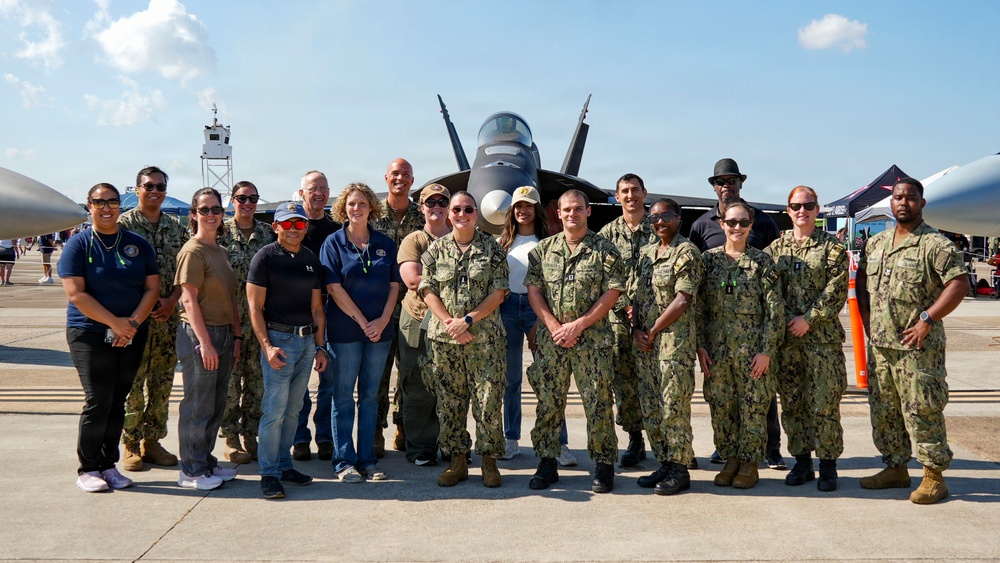 Navy and Marine Corps Force Health Protection Command and Navy Environmental and Preventive Medicine Unit TWO Staff Engage Future Innovators at Naval Air Station Oceana Airshow Science, Technology, Engineering, and Mathematics Event