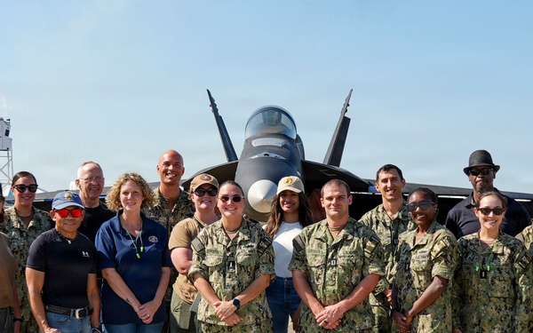 Navy and Marine Corps Force Health Protection Command and Navy Environmental and Preventive Medicine Unit TWO Staff Engage Future Innovators at Naval Air Station Oceana Airshow Science, Technology, Engineering, and Mathematics Event