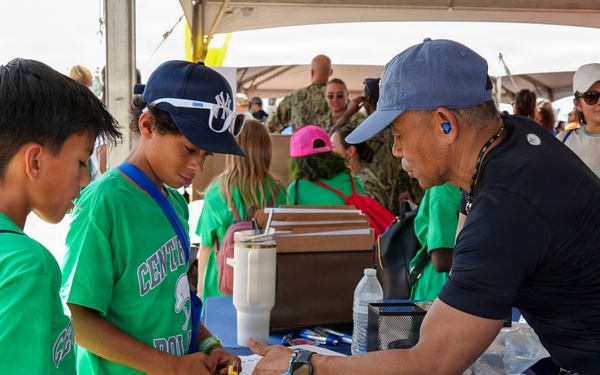 Navy and Marine Corps Force Health Protection Command and Navy Environmental and Preventive Medicine Unit TWO Staff Engage Future Innovators at Naval Air Station Oceana Airshow Science, Technology, Engineering, and Mathematics Event