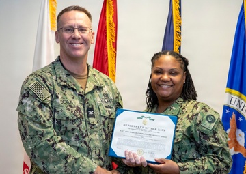 Navy and Marine Corps Force Health Protection Command Recognizes Outstanding Personnel