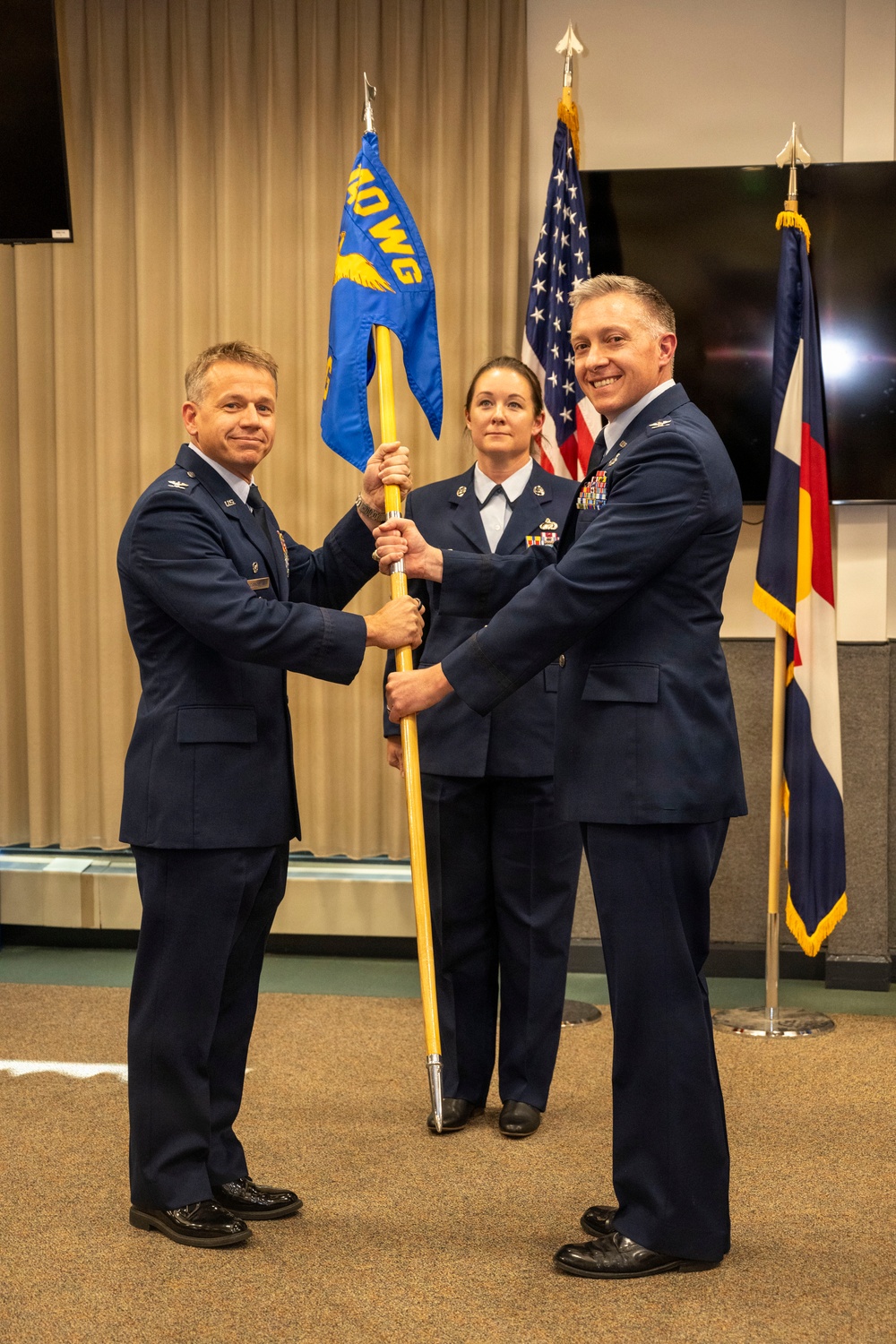 140th Mission Support Group change of command