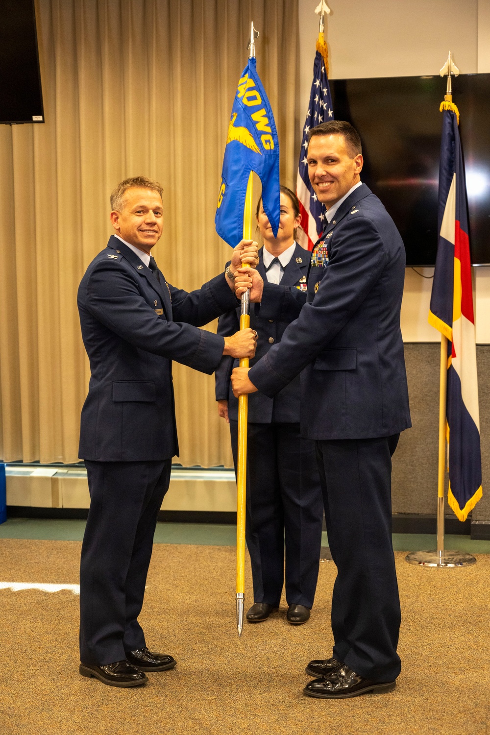 140th Mission Support Group change of command