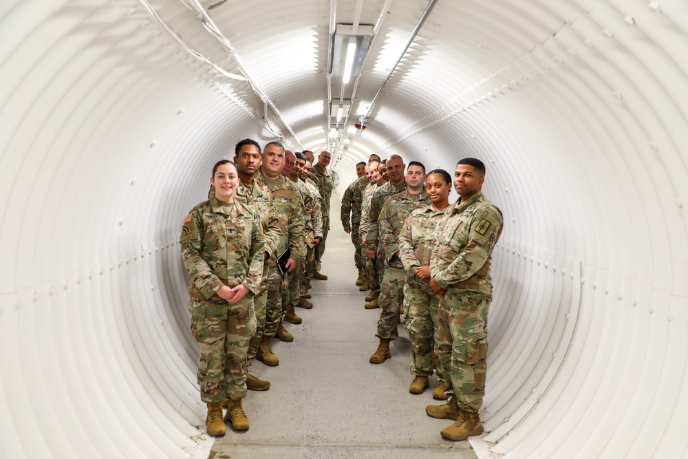 153rd Troop Command Liaison officers tour Emergency Operation Center