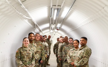 153rd Troop Command Liaison officers tour Emergency Operation Center