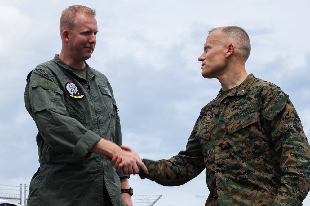 2nd MEB CG visits Jose Aponte