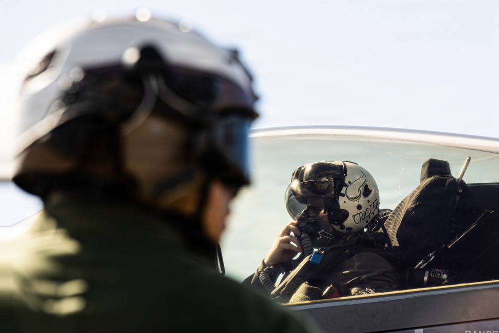 VMFA-225 conducts flight operations in Puerto Rico