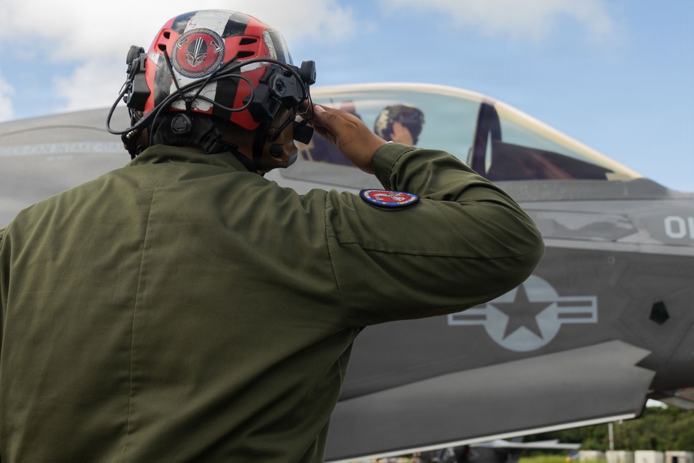 VMFA-225 conducts flight operations in Puerto Rico