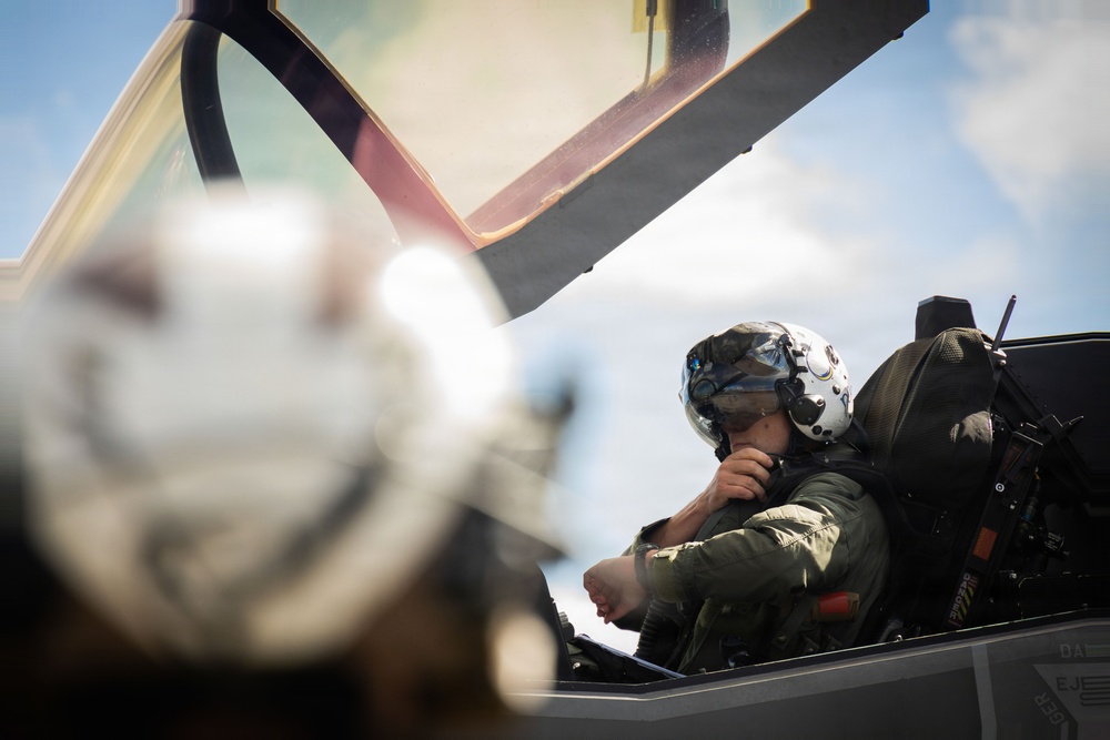 VMFA-225 conducts flight operations in Puerto Rico