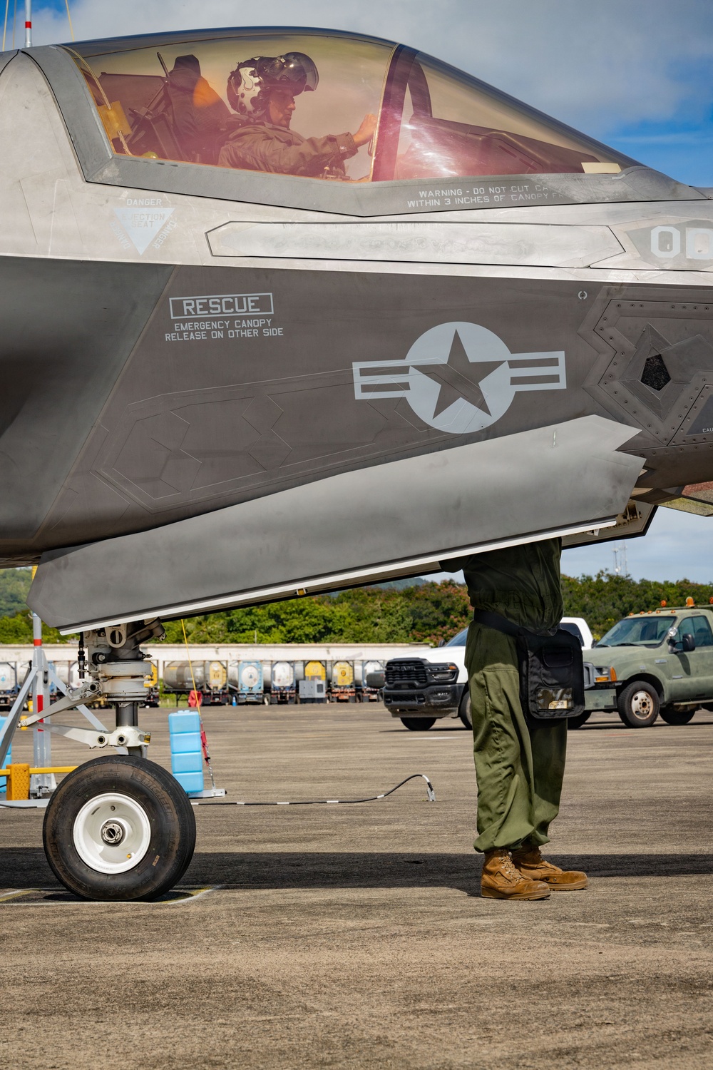 VMFA-225 conducts flight operations in Puerto Rico