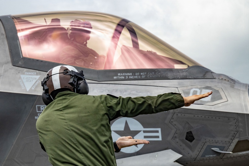VMFA-225 conducts flight operations in Puerto Rico
