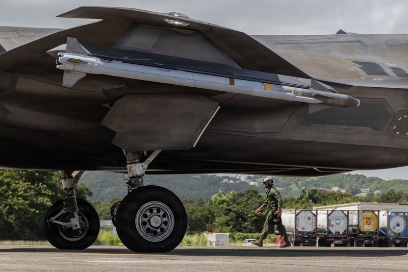 VMFA-225 conducts flight operations in Puerto Rico