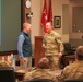 An NCOPD brief was given by Retired Sgt. Maj. of the Army Daniel A. Dailey on Fort Leavenworth
