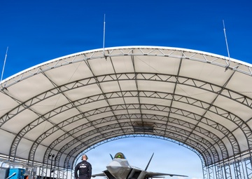 F-22 Raptor Demonstration Team arrives at Marine Corps Air Station Miramar Airshow