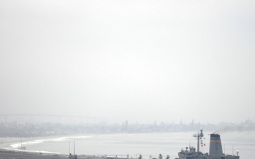 USNS Henry J. Kaiser returns to San Diego Following Extended Maintenance Period