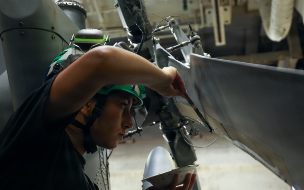 USS Bainbridge (DDG96) Mid-Deployment Voyage Repairs