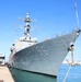USS Bainbridge (DDG96) Moored in Civitavecchia, Italy